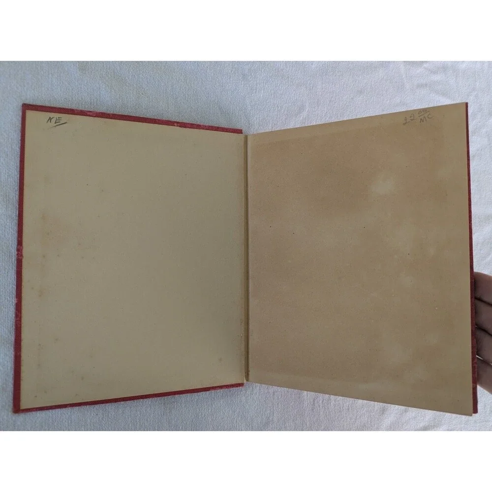 Antique Christmas Santa Claus Story Picture Book M.A. Donohue VTG Christmas Rare